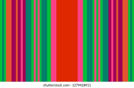 Striped Pattern, Multicolor Background, Colorful Mexican Traditional Sarape 