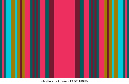 Striped Pattern, Multicolor Background, Colorful Mexican Traditional Sarape 