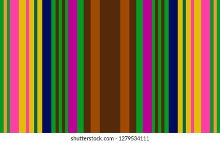 Striped Pattern, Multicolor Background, Colorful Mexican Traditional Sarape