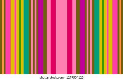 Striped Pattern, Multicolor Background, Colorful Mexican Traditional Sarape