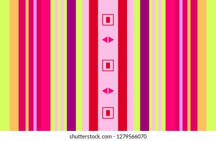 Striped Pattern, Multicolor Background, Colorful Mexican Traditional Sarape
