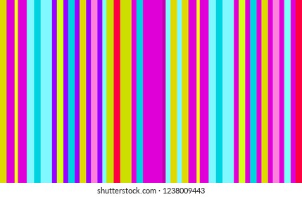 Striped Pattern, Multicolor Background, Mexican Sarape