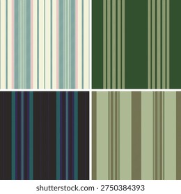 Striped pattern pack for DIY sewing projects. Flannel shirt templates, scarves, and casual designs included. Vector accuracy saves time.