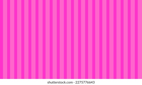 Striped pattern.  Pink texture Seamless Vector stripe pattern. Vertical parallel stripes. For Wallpaper wrapping fabric. Textile swatch. Abstract geometric background. Vivid pink Simple design