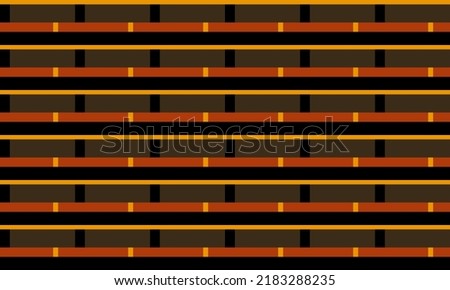 Striped pattern. Red Black Brown texture Seamless Vector stripe pattern. Horizontal parallel stripes For Wallpaper wrapping fabric Textile swatch. Abstract geometric background. Colorful Simple design