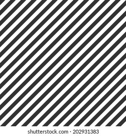 Striped pattern, seamless black and white texture