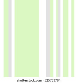 Striped pattern with stylish colors. Abstract wallpaper with strips. Seamless colorful pastel background. Green and grey stripes. Background for design in a vertical strip