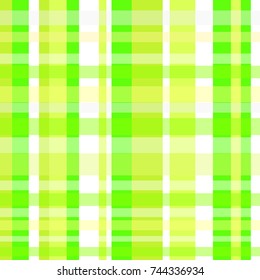 Striped pattern with stylish colors. Green stripes. Seamless checkered background for design. Ecological style