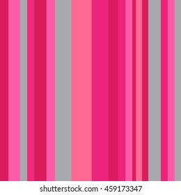 Striped pattern with stylish colors. Pink and gray stripes