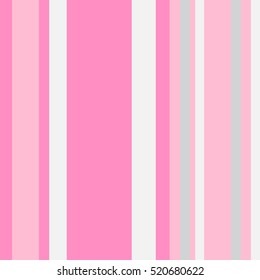Striped pattern with stylish colors. Pink and grey stripes. Background for design in a vertical strip