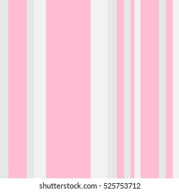 Striped pattern with stylish colors. Pink and grey stripes. Background for design in a vertical strip