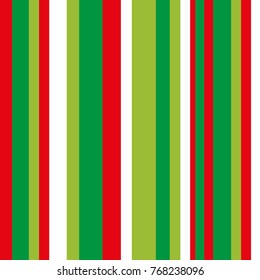 Diseño a rayas con colores elegantes. Tiras blancas, verdes y rojas. Textura clara con rectángulos multicolores. Papel de pared geométrico abstracto. Arte geométrico, franjas navideñas. Creación de arte