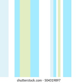 Striped pattern with stylish green and blue colors. Abstract vector wallpaper with strips. Seamless colorful pastel background.