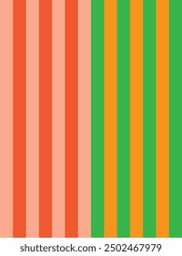 Striped pattern template. Vector illustration.