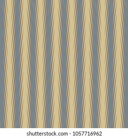 Striped pattern with thorny edges. Wallpaper texture. Vector illustration.