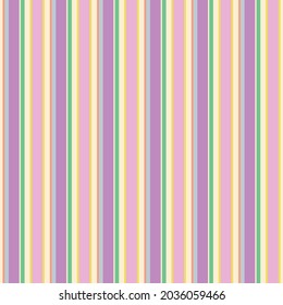 Striped pattern with a vertical line Gentle pink green color Abstract summer spring design Classic art style Fashion print clothes apparel greeting invitation card cover flyer poster banner wedding ad