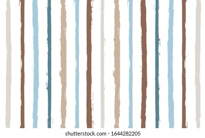 Striped pattern, watercolor lines texture, brush strokes. vector grunge stripes.