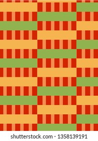 striped rectangle pattern vector background