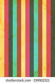 Striped retro color texture