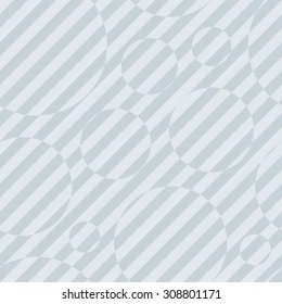 Striped seamless background with optical illusion effect.