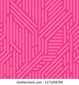 Striped seamless geometric pattern - digital design. Bright vector background 
