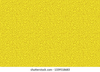 Striped seamless geomitrical pattern. Stylish monochrome trellis. Sacred geometry background. Square grid. Maze.
