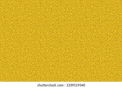 Striped seamless geomitrical pattern. Stylish monochrome trellis. Sacred geometry background. Square grid. Maze.