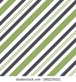 Striped seamless pattern. Abstract background diagonal stripes, lines. Vector illustration. Elegant repeating texture. Modern ornament in stripe. Design paper, wallpaper, textile, cover, cloth.