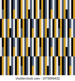 Striped seamless pattern. Abstract background elegant colorful lines. Vector illustration vertical stripes. Repeating texture. Ornament in stripe. Design paper, wallpaper, textile, cover, fabric.