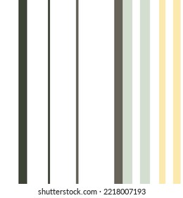 rayado sin costura Los patrones de rayas equilibradas consisten en varias franjas verticales de colores de diferentes tamaños, dispuestas de forma simétrica, las rayas se utilizan a menudo para tapicería y camisas.