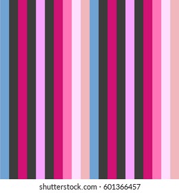 Striped seamless pattern. Colorful line vector background. Cheerful colors with fun stripes