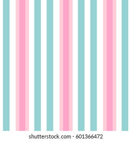 Striped seamless pattern. Colorful line vector background. Pastel tones of vertical stripes.