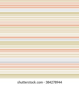 Striped seamless pattern. Colorful linear wallpaper, wrapping paper. Infinity abstract geometric background with lines. Vector illustration.