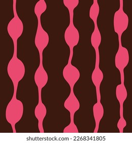 striped seamless pattern. Trendy colors. Vector illustration.