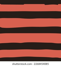 striped seamless pattern. Trendy colors. Vector illustration.