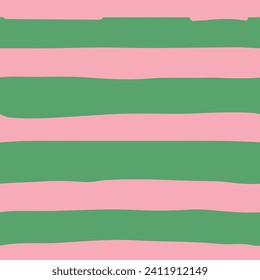 striped seamless pattern. Trendy colors. Vector illustration.