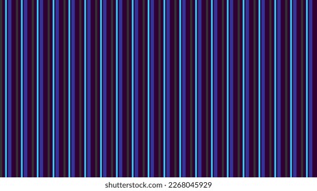 Striped Seamless pattern vector Background Colorful stripe abstract texture Fashion print. Vertical parallel stripes Wallpaper wrapping fashion Fabric design. Textile swatch Dark Blue Turquoise Violet