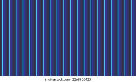 Striped Seamless pattern vector Background Colorful stripe abstract texture Fashion print design. Vertical parallel stripes Wallpaper wrapping fashion Fabric design. Textile swatch Dark Blue Turquoise