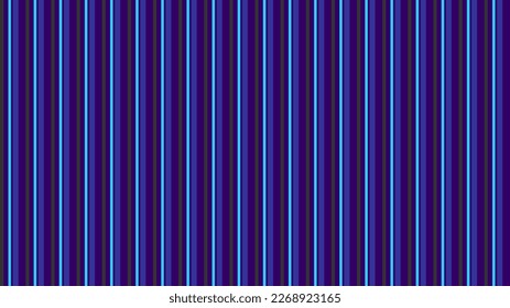 Striped Seamless pattern vector Background Colorful stripe abstract texture Fashion print design. Vertical parallel stripes Wallpaper wrapping fashion Fabric design. Textile swatch Dark Blue Turquoise