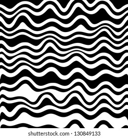 Striped Seamless Pattern.     Vector illustration.