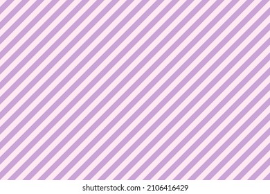 Patrón sin fisuras rayado con colores pastel violeta para tela, textil, papel de envoltura de regalo, embalaje, mantel, diseño de tela. Vector de fondo abstracto de franja diagonal. Diseño de ajuste de vacaciones