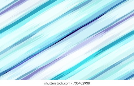 Striped Seamless Pattern in Watercolor Style. Hand Drawn Pattern with Diagonal Stripes. Fashion Design. Cover, Fabric, Ad Design Texture. Holiday Seamless Background