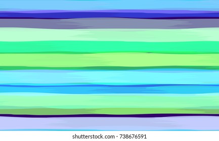 Striped Seamless Pattern in Watercolor Style. Hand Drawn Pattern with Stripes. Fashion Design. Cover, Fabric, Ad Design Texture. Holiday Seamless Background