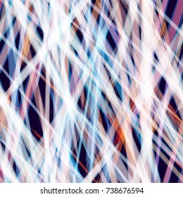 Striped Seamless Pattern in Watercolor Style. Hand Drawn Pattern with Overlapping Stripes. Fashion Design. Cover, Fabric, Ad Design Texture. Holiday Seamless Background