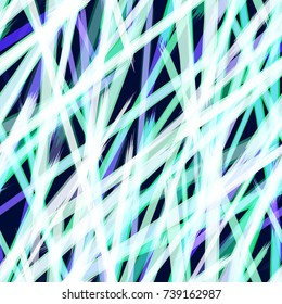 Striped Seamless Pattern in Watercolor Style. Hand Drawn Pattern with Overlapping Stripes. Fashion Design. Cover, Fabric, Ad Design Texture. Holiday Seamless Background