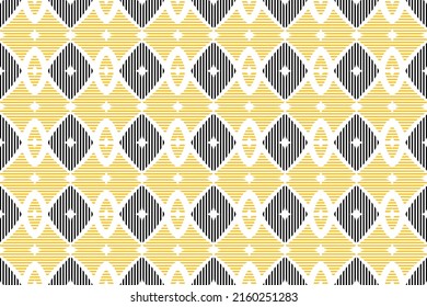 Striped seamless patterns set. Vector collection of colorful geometric background swatches with modern labels. Minimalist texture with lines, stripes. flat yellow and black colors.