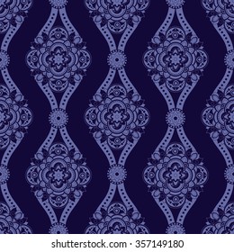 Striped seamless pattern.Vintage wallpaper, classic style