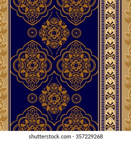 Striped seamless pattern.Vintage wallpaper, classic style
