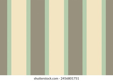 Striped seamless textile vector, graphic lines fabric vertical. Detailed stripe pattern texture background in light and grey colors.