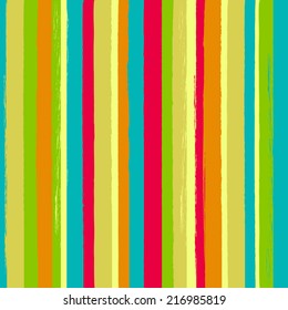 Striped seamless vector pattern. Can be used for textile, wallpaper, wrapping paper.